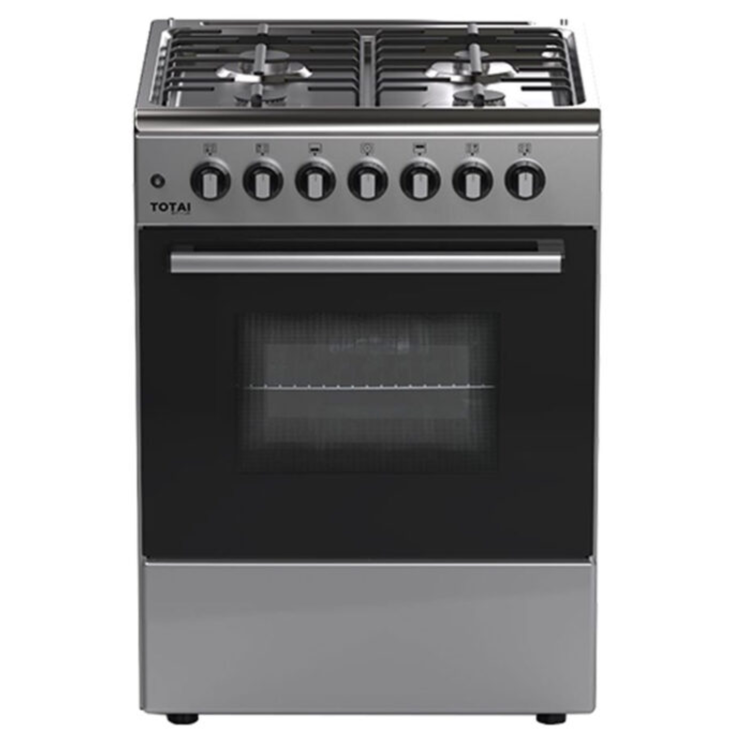 Totai 60cm 4 Burner Gas Cooker - 03/T700 - Stainless Steel