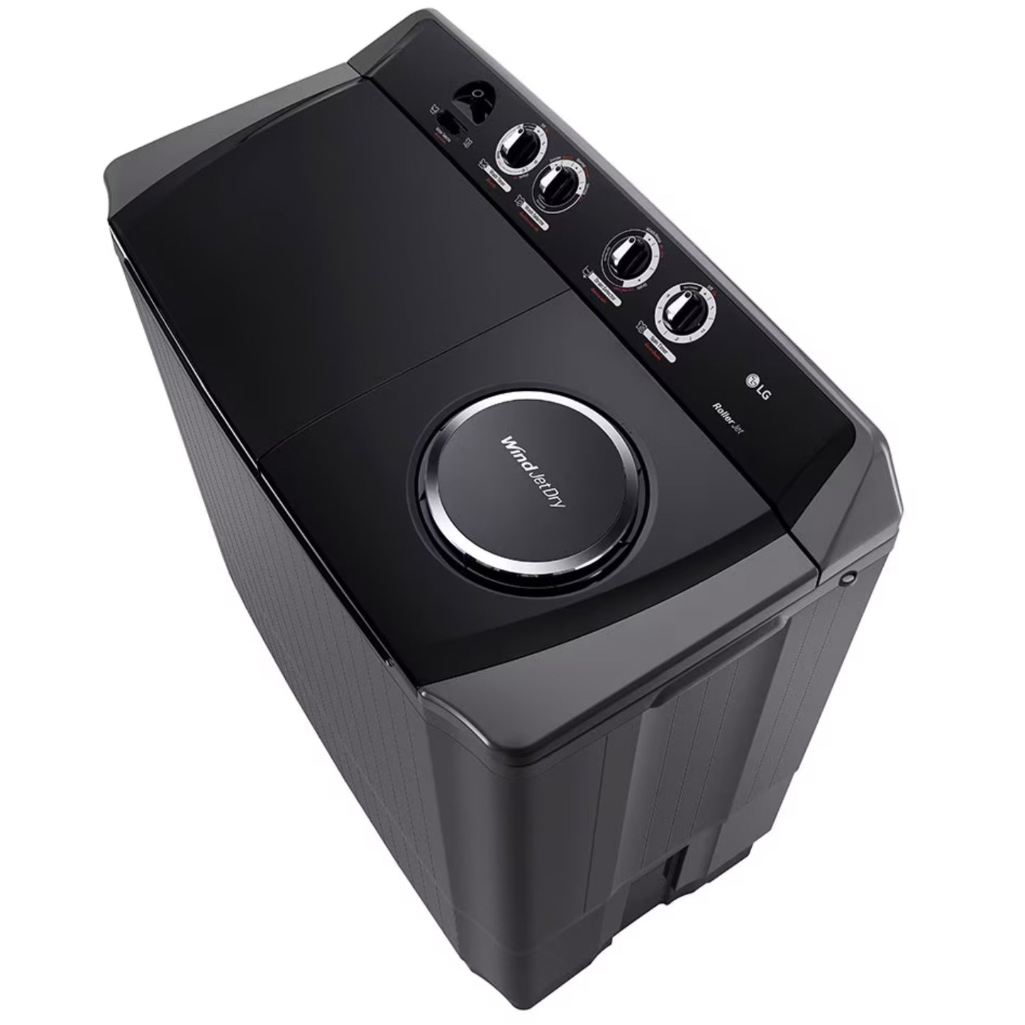 LG 15kg Twin Tub Washing Machine - Middle Black - TT1561RWPT