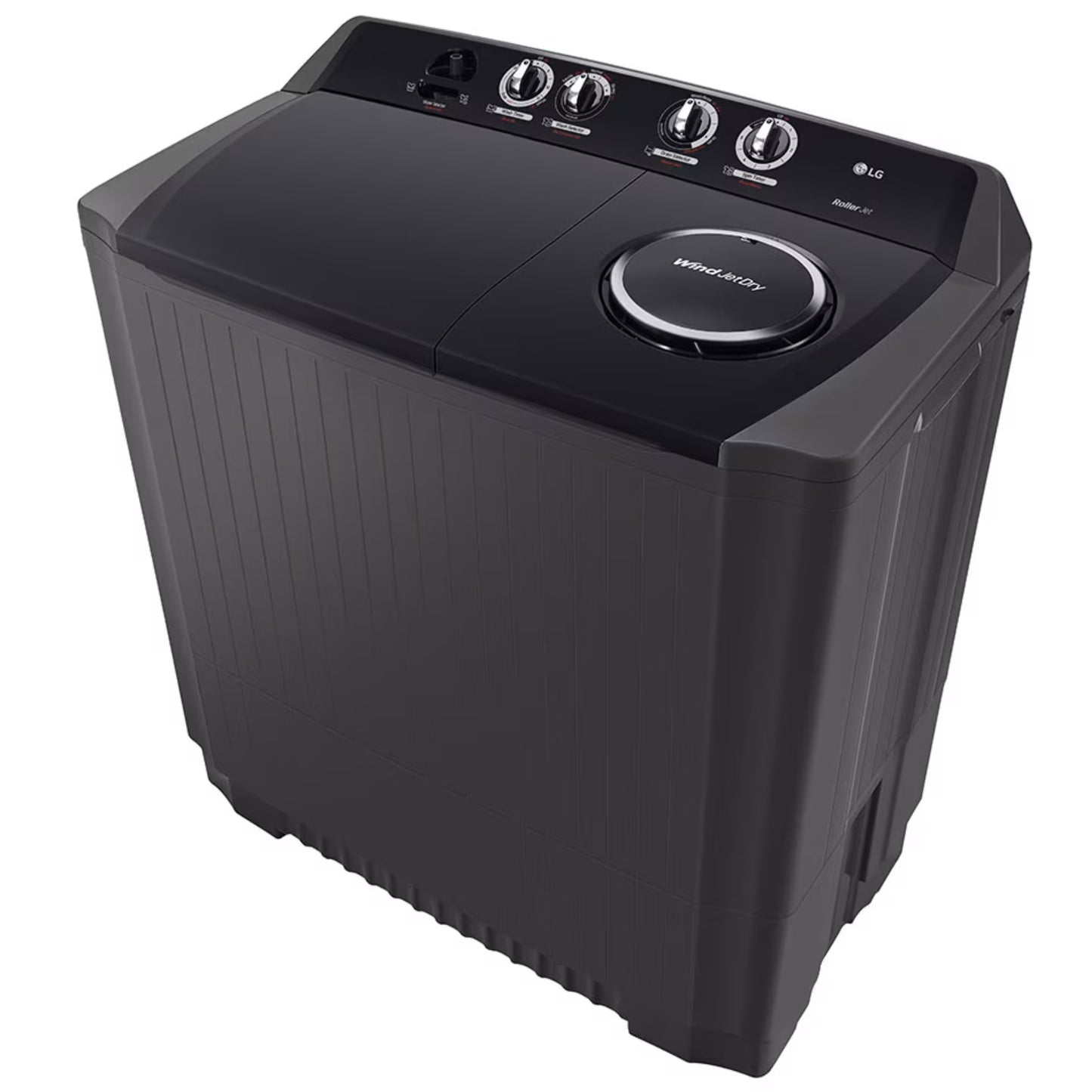 LG 15kg Twin Tub Washing Machine - Middle Black - TT1561RWPT