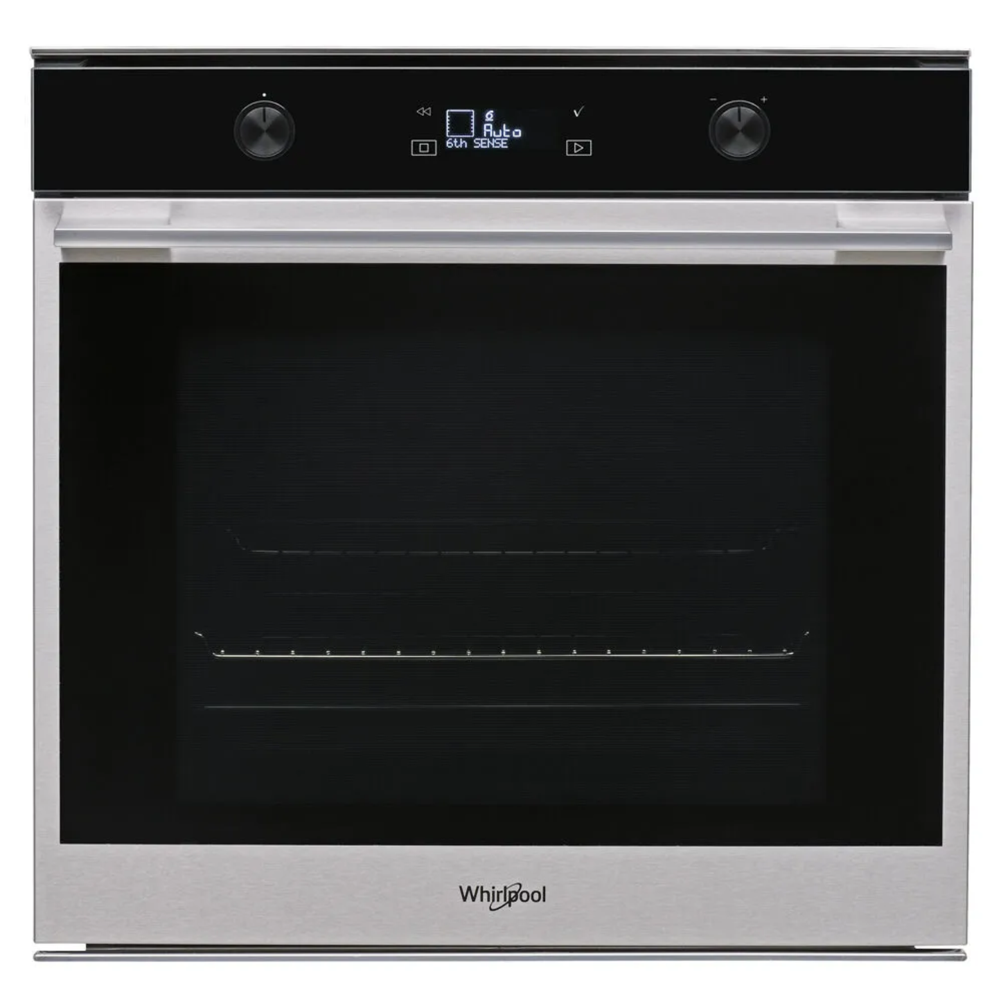 Whirlpool 60cm Electric Oven 6th Sense - Black - W7OM54H
