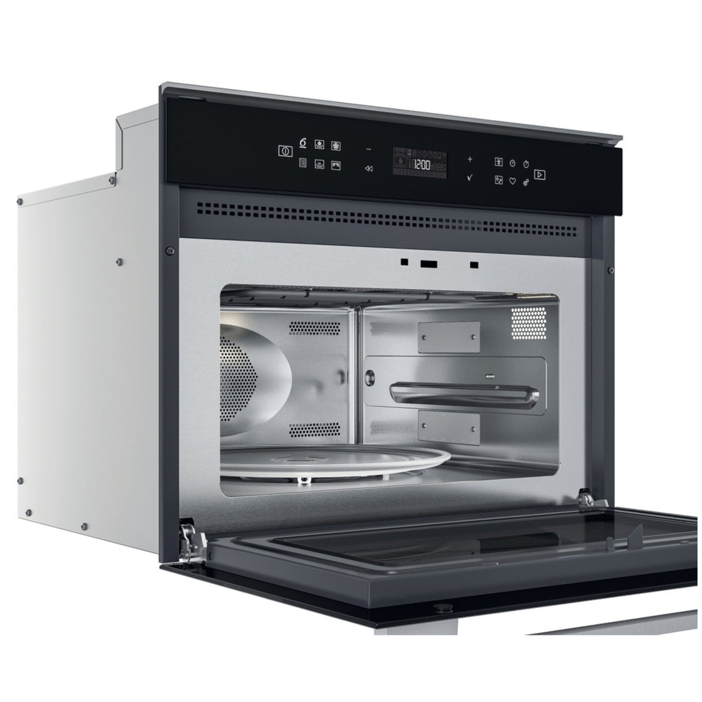 Whirlpool 60cm Built In Microwave Oven 6th Sense - Stainless Steel - W7MW461