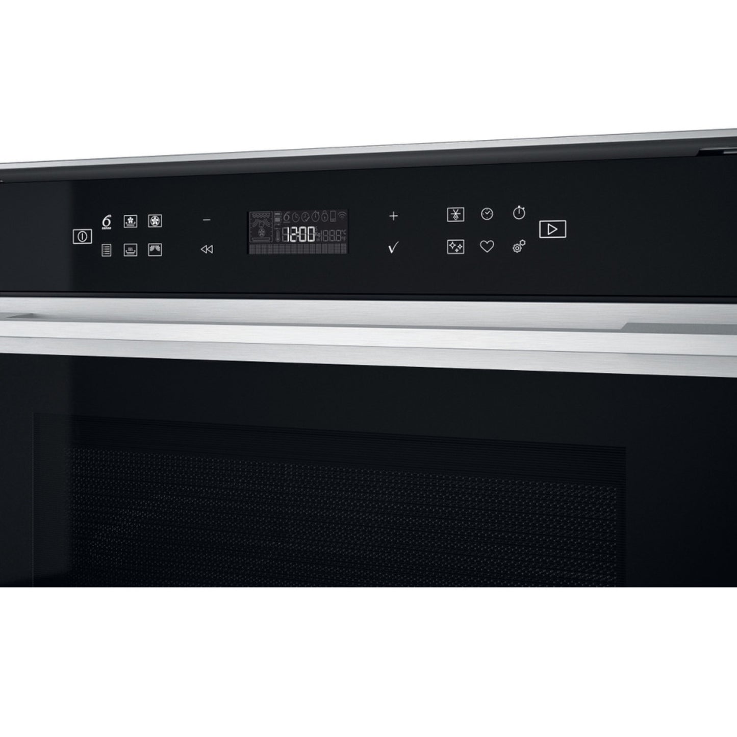 Whirlpool 60cm Built In Microwave Oven 6th Sense - Stainless Steel - W7MW461