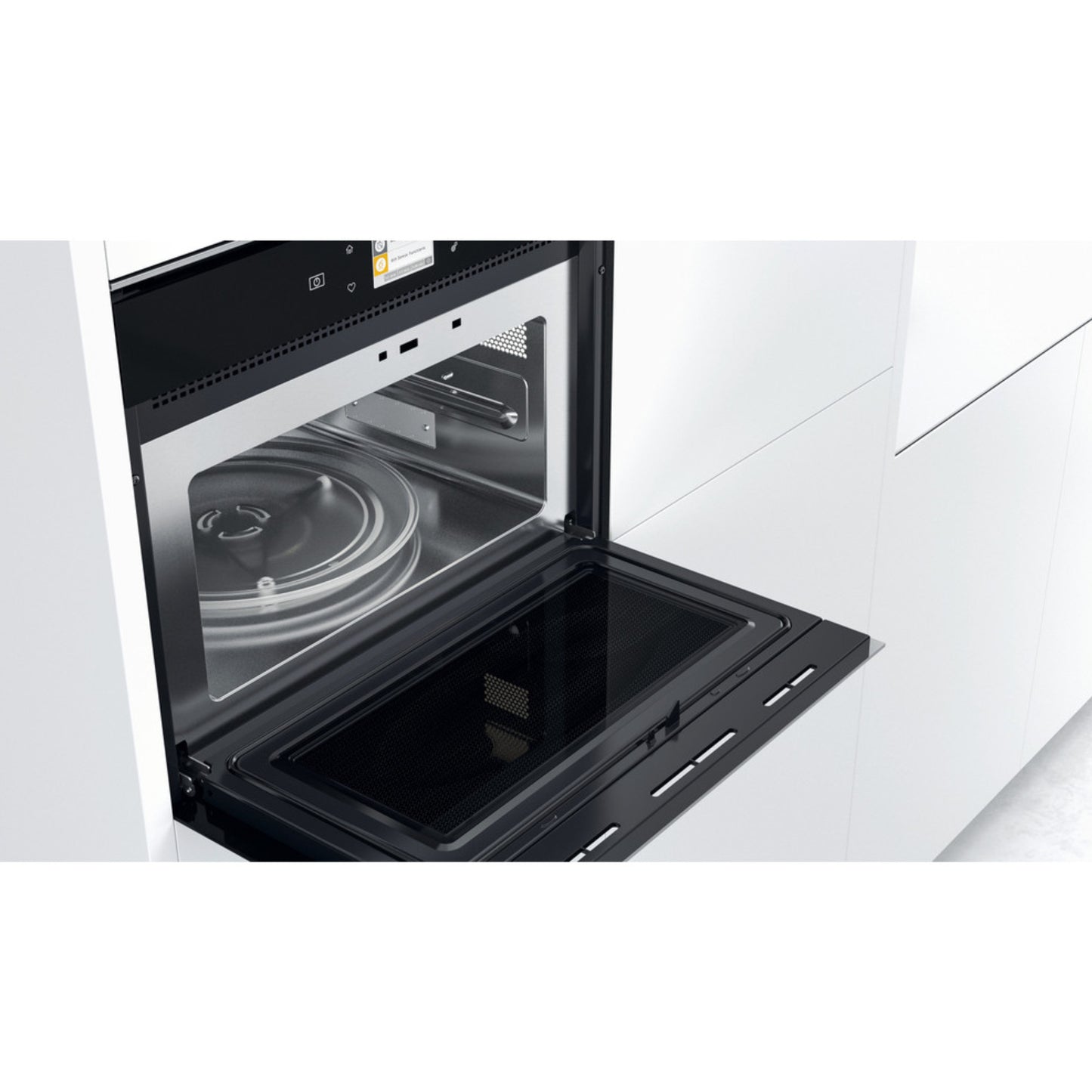 Whirlpool 60cm Built In Microwave Oven 6th Sense - Black - W9IMW261N