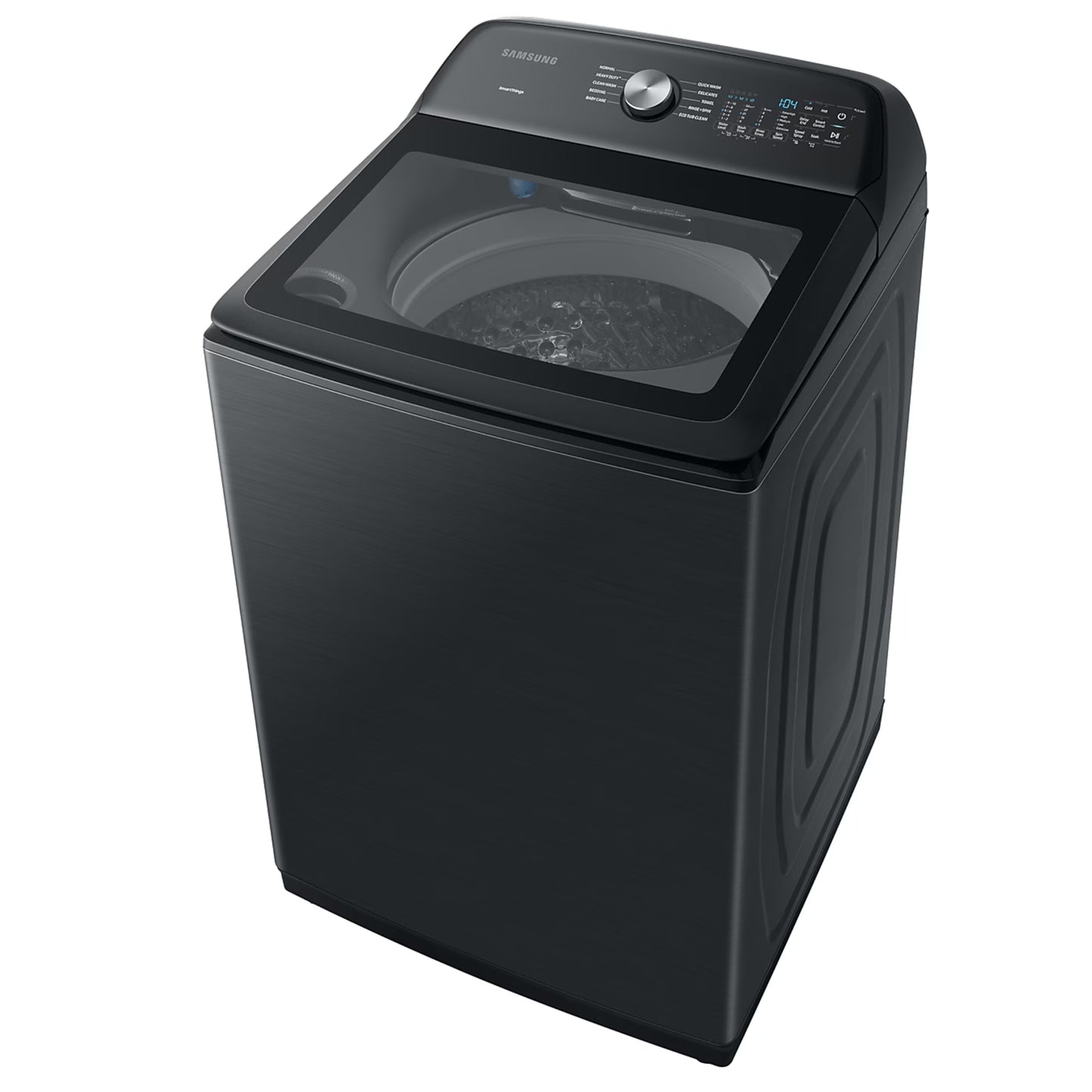 Samsung 27kg Top Loader Washing Machine - WA27B8375GV - Black Caviar