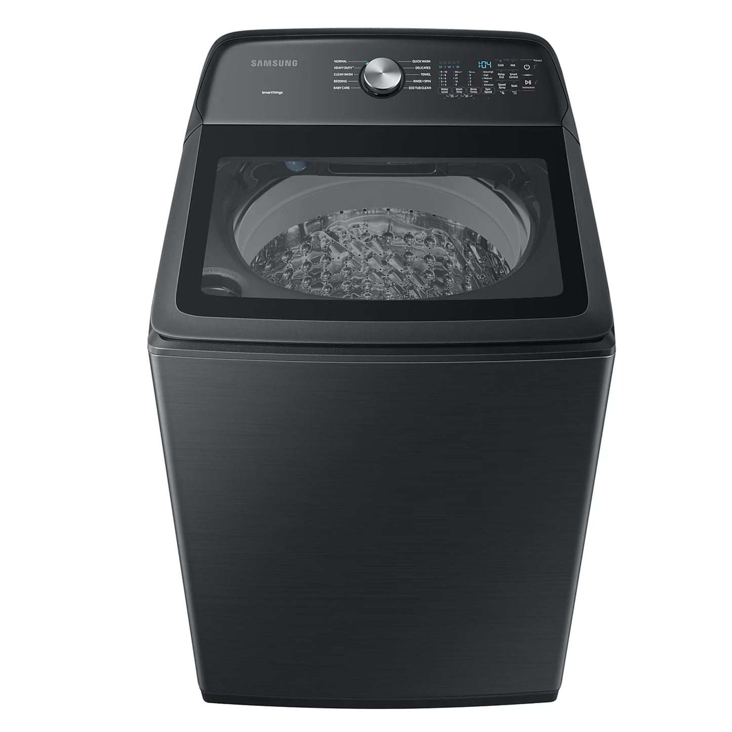 Samsung 27kg Top Loader Washing Machine - WA27B8375GV - Black Caviar