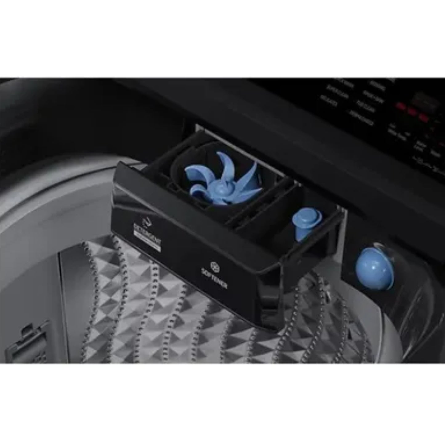 Samsung 15kg Top Loader Washing Machine - WA80F15S5BFA - BLACK