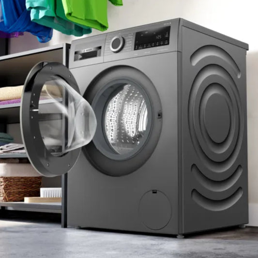 Bosch Serie 4 10kg Front Loader Washing Machine - Dark Grey - WGA254ZRZA