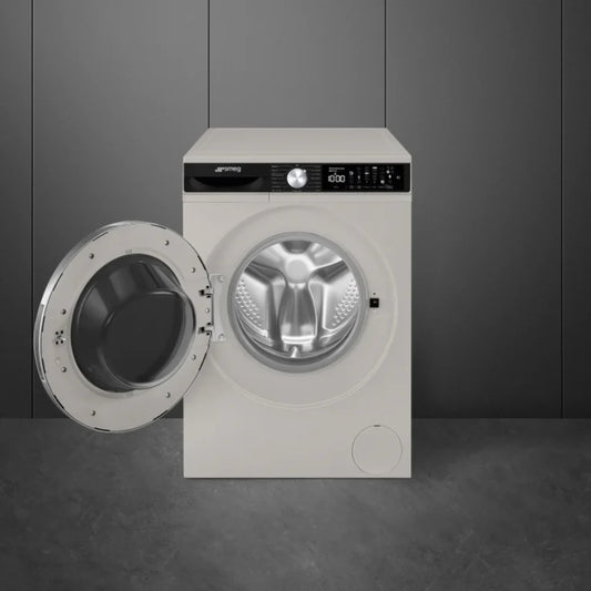 Smeg 9kg Front Loader Washing Machine - Stainless Steel - WM3T94SSA