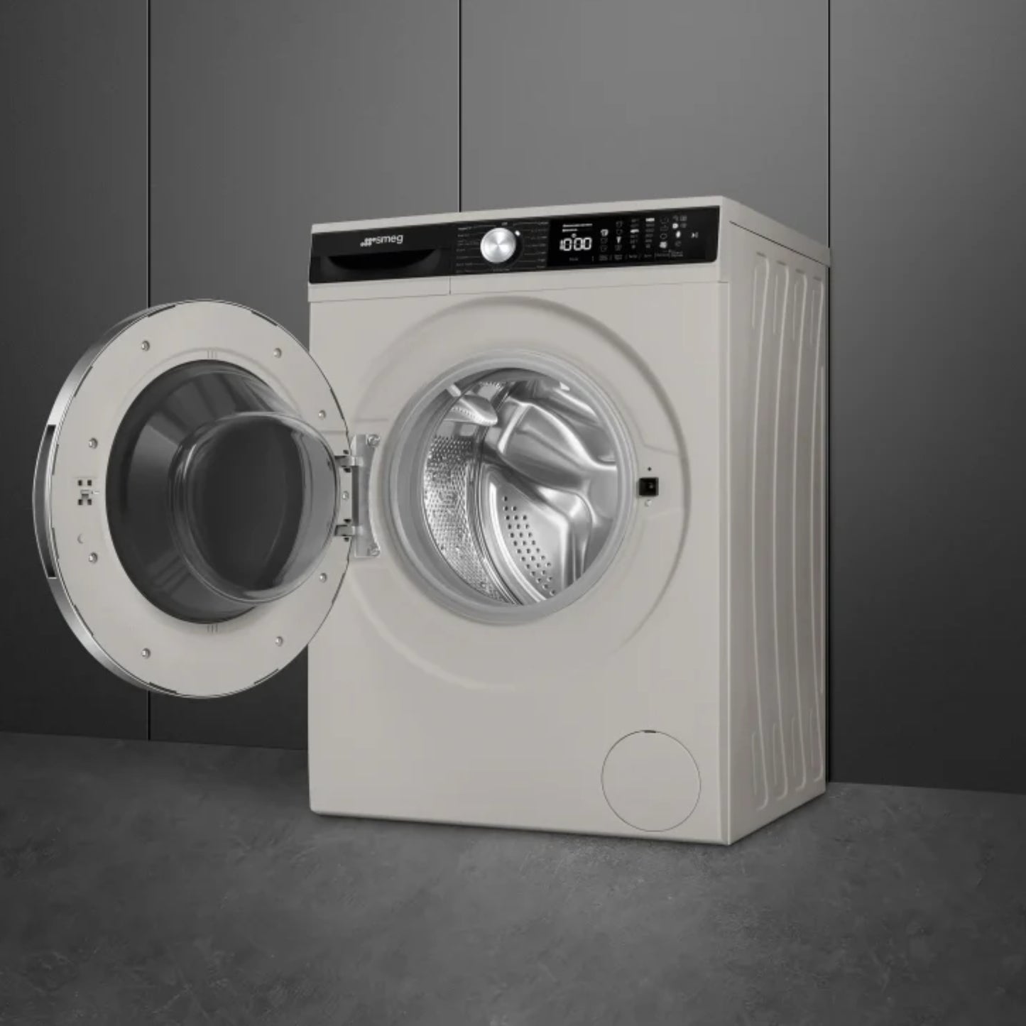 Smeg 9kg Front Loader Washing Machine - Stainless Steel - WM3T94SSA