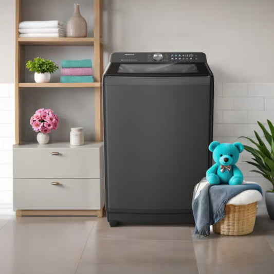 Hisense Tide 7 Series 21Kg Top Loader - Black - WT7T2125DB