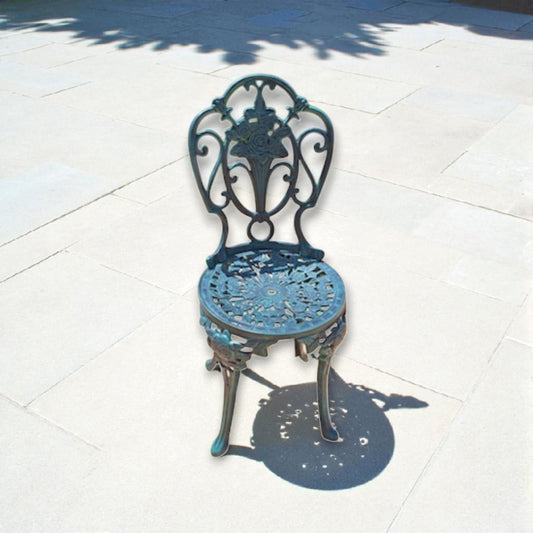 Rose Patio Small Chair - Cast Iron