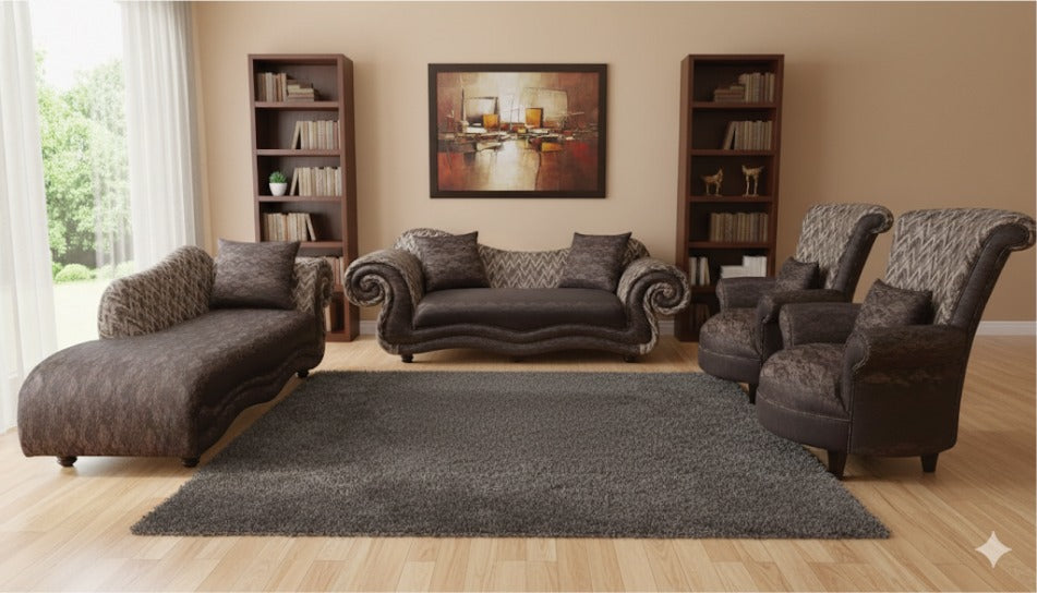 Premier 4 Piece Lounge Suite - Fabric