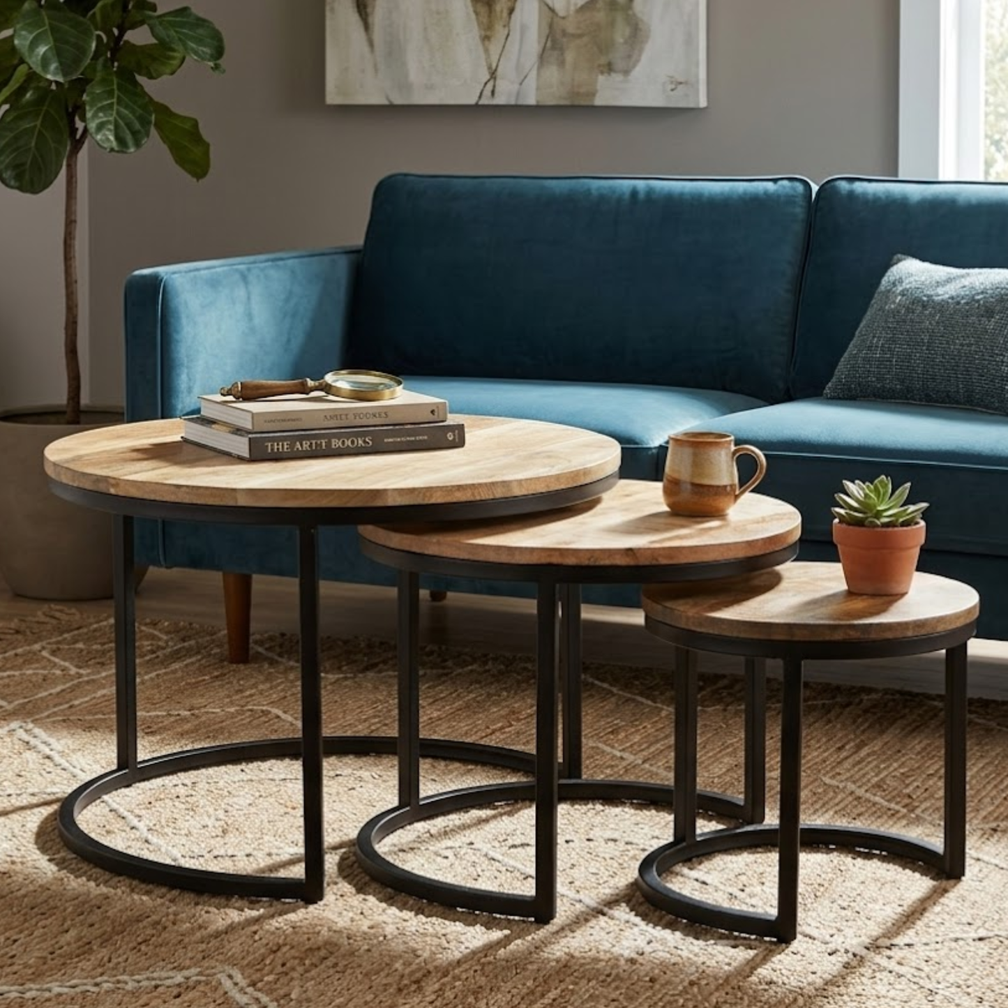 Angus Set of 3 Coffee Tables