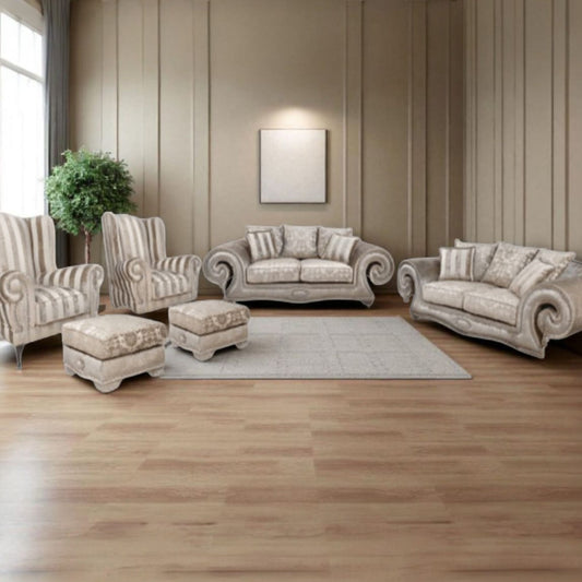 Atlanta 6 Piece Lounge Suite - Fabric