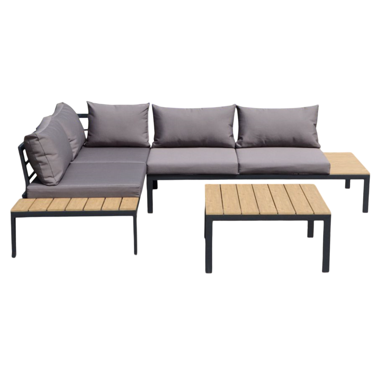 Belize 3 Piece Corner Patio Lounge Suite