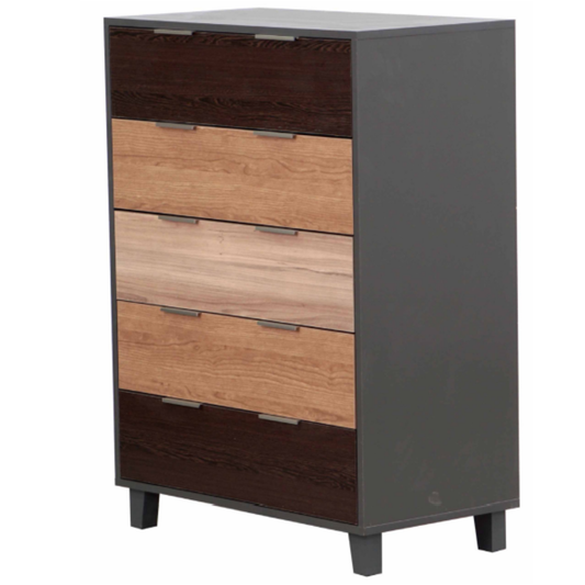 Cooper 5 Drawer Chest of Drawers - Ismails Furnishers