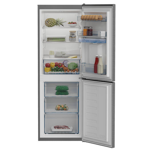 Defy 247L Combi Fridge/Freezer With Water Dispenser - Metallic - DAC449