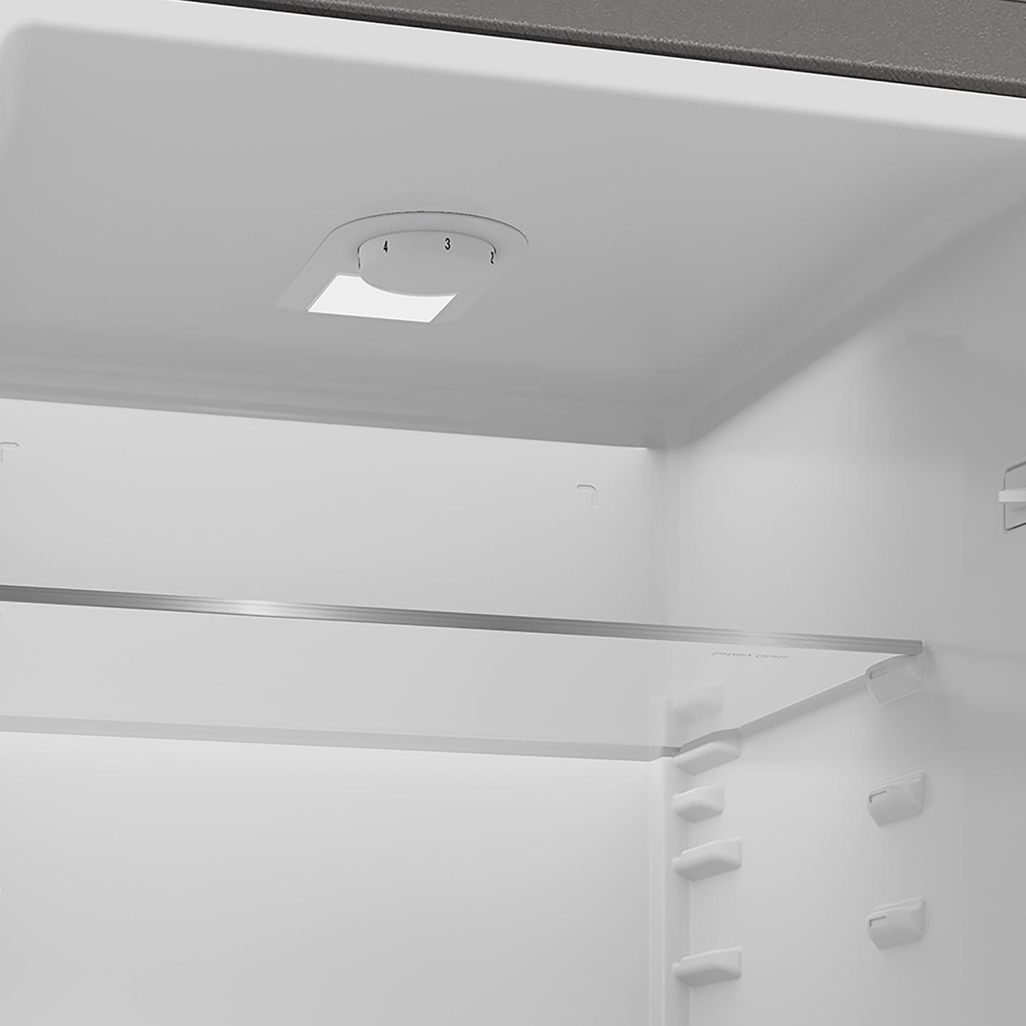 Defy 264L Combi Fridge/Freezer With Water Dispenser - Metallic - DAC475