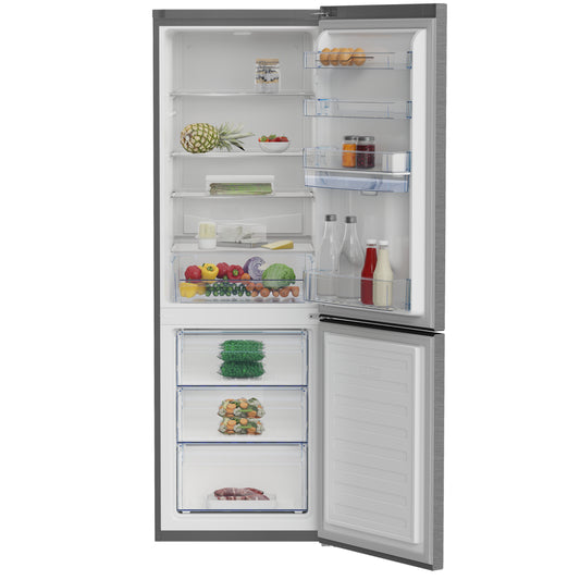 Defy 348L Combi Fridge/Freezer With Water Dispenser - DAC645- Metallic