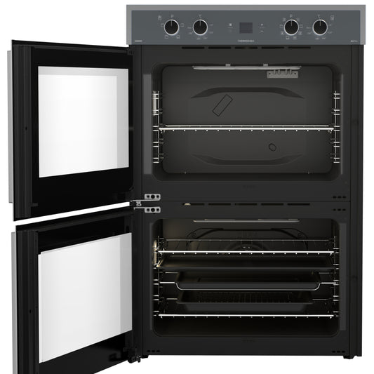 Defy Gemini Gourmet Chef Double Oven - DBO768 - Black