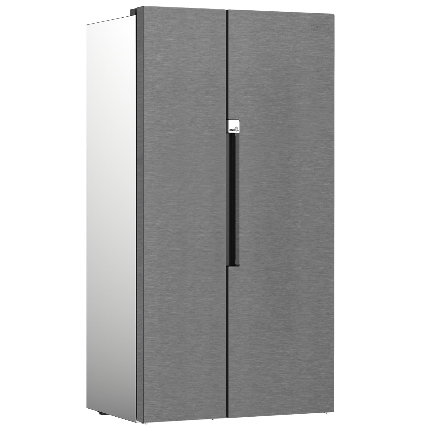 Defy 614L Side by Side Fridge / Freezer - Metallic - DFF536