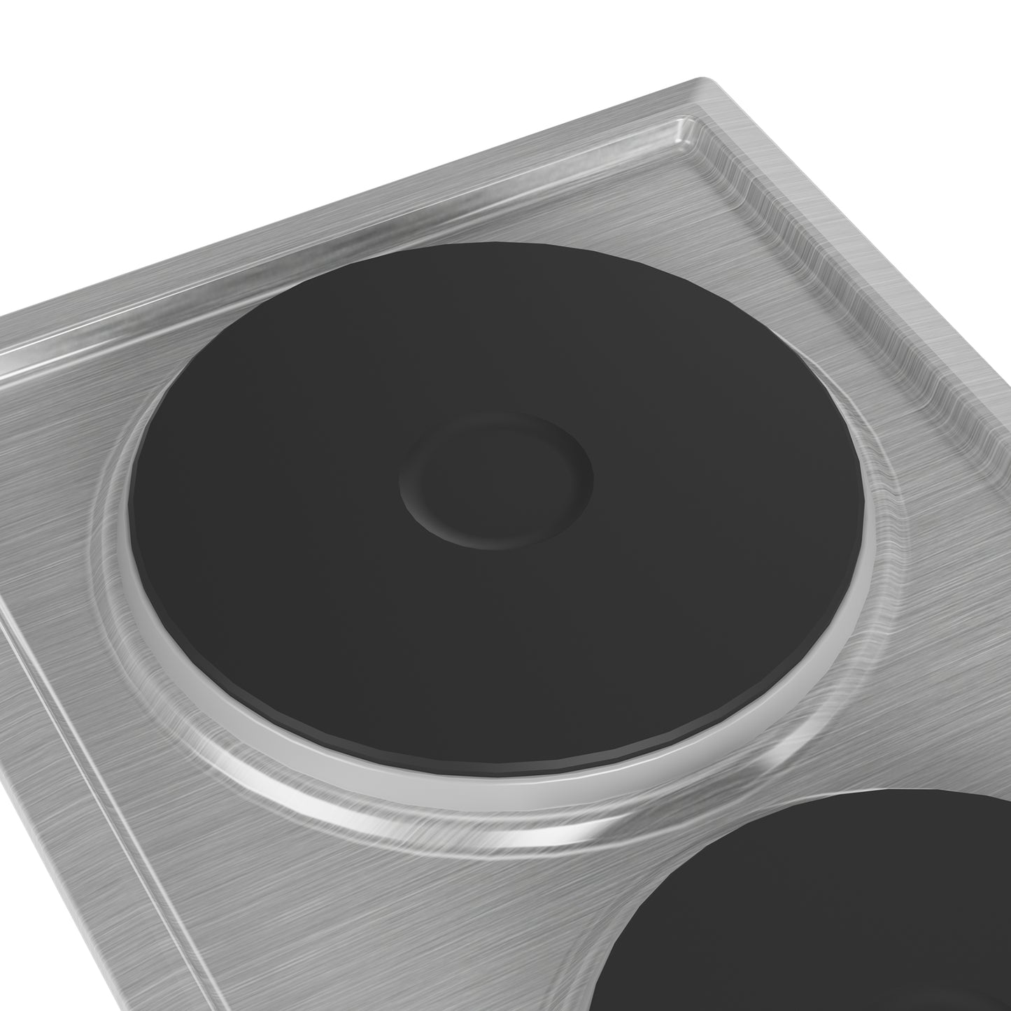 Defy 30cm 2 Solid Plate Built-in Hob - Stainless Steel - DHD401