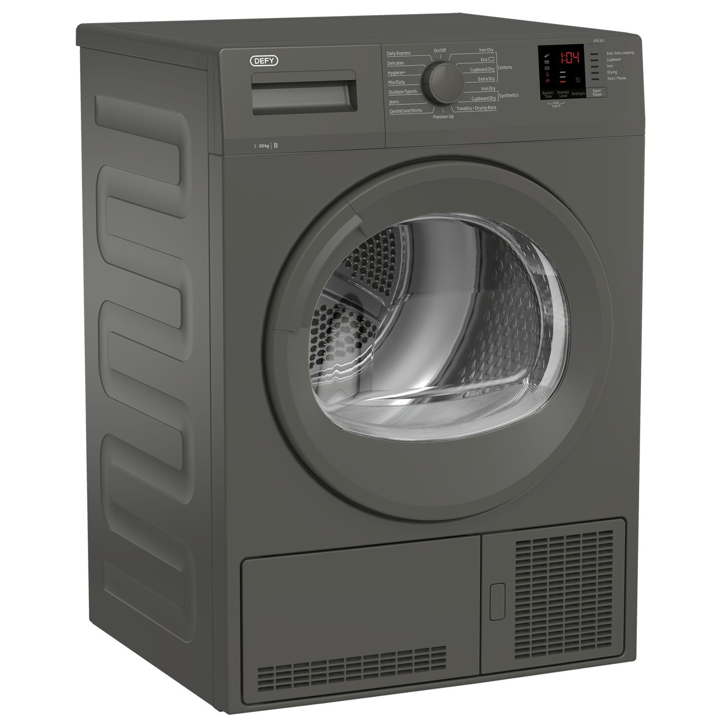 Defy 10kg Condenser Dryer - DTD322 - Manhattan Grey