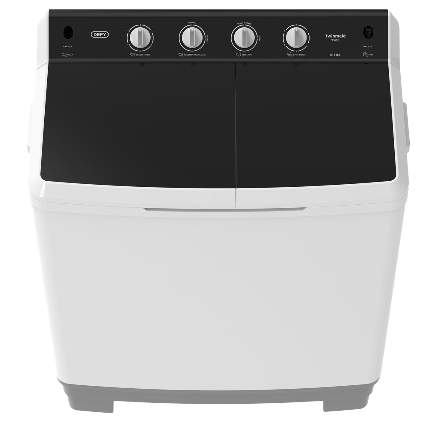 Defy 15kg Twin Tub Washing Machine - DTT152 - White