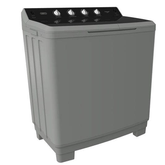 Defy 15kg Twin Tub Washing Machine - DTT151 - Metallic
