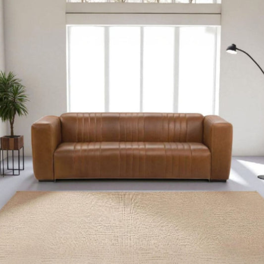 Emma 2 Div Couch - Genuine Leather