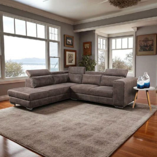 Florida 2Pce Daybed Corner Lounge Suite - Fabric