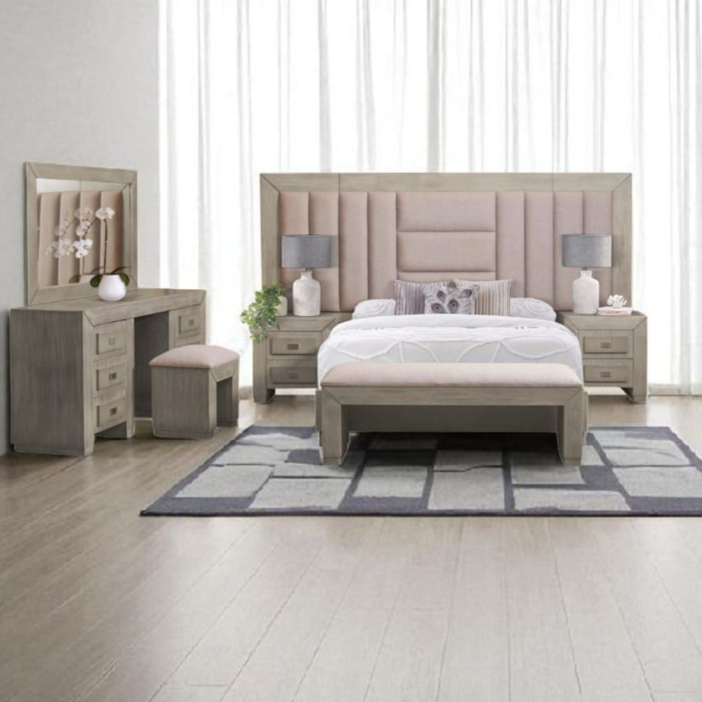 Hayley 5 Piece Bedroom Suite