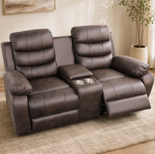Arizona 3 Piece Entertainer + Console - Fabric