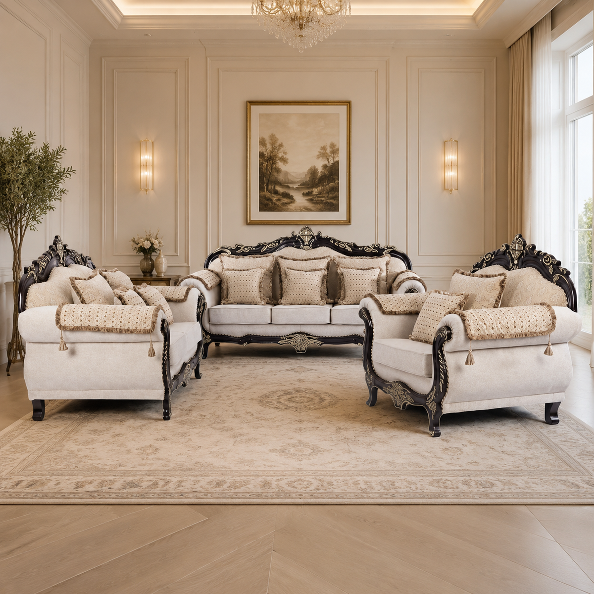 Gomma Gomma Majestic 3.2.1 Lounge Suite - Fabric