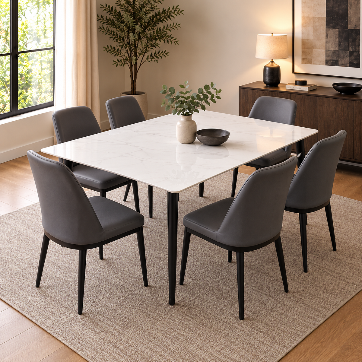 Mable 7 Piece Dining Room Suite - TD M101W