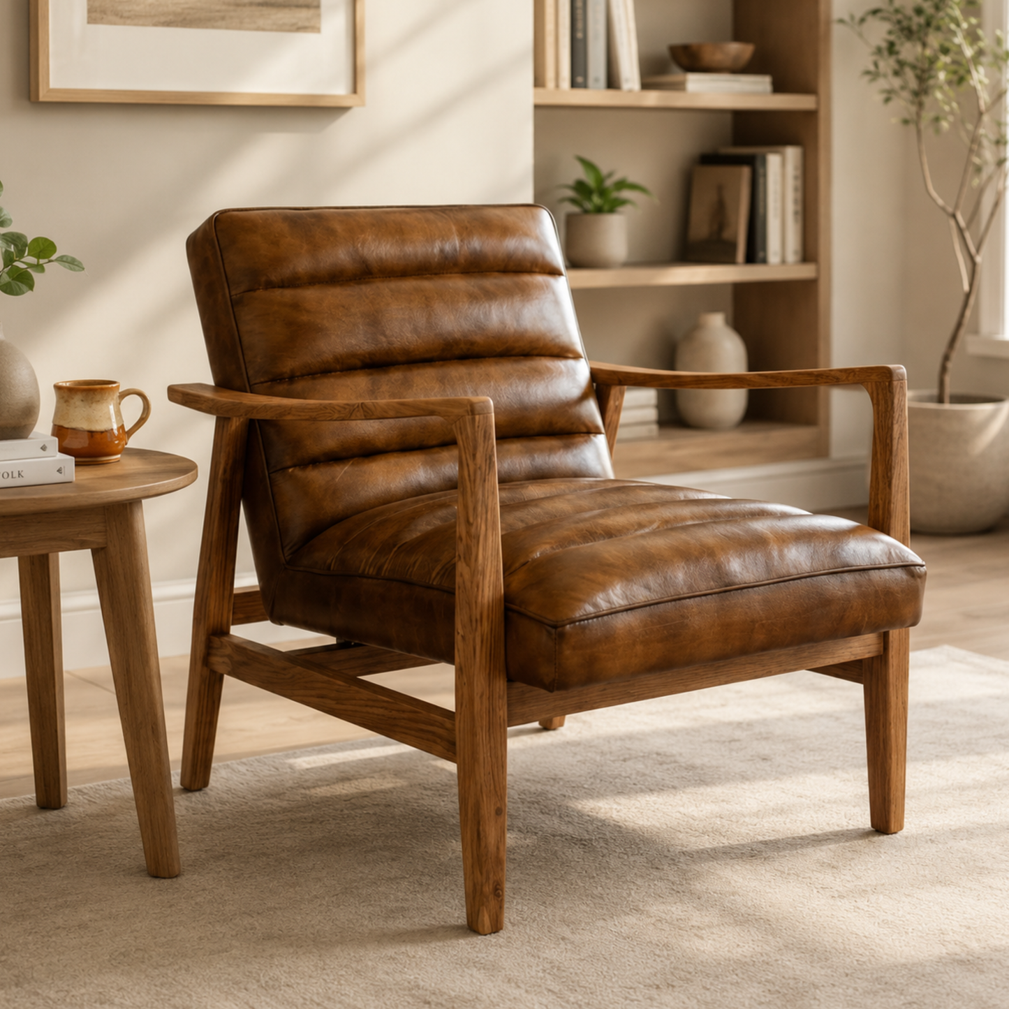 Jeremy Occasional Chair - Leather