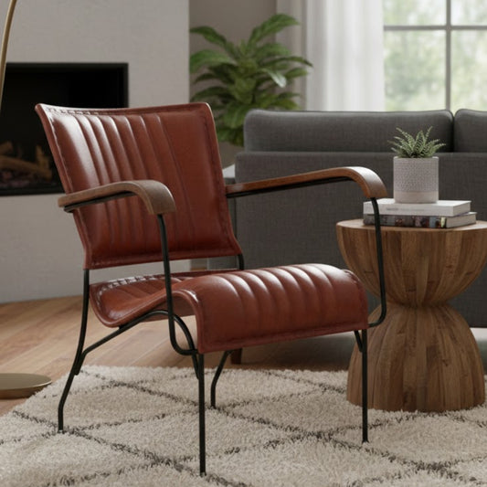 Magnus Occasional Chair - Leather