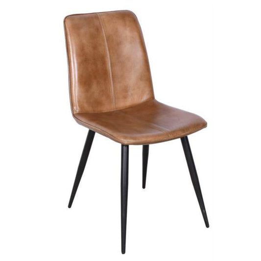 Marco Set of 8 Dining Room Chairs - Genuine Leather