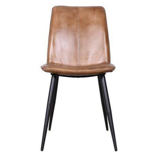 Marco Set of 8 Dining Room Chairs - Genuine Leather