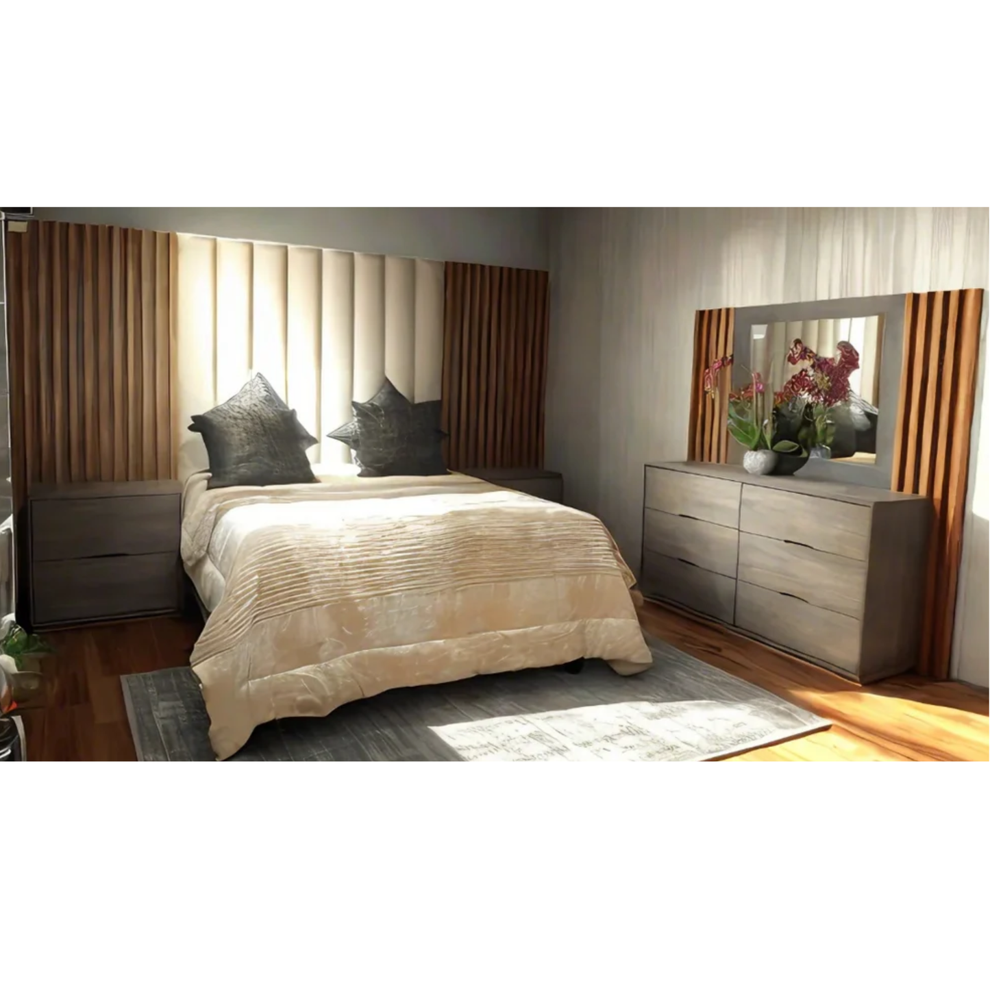 Mia 5 Piece Bedroom Suite