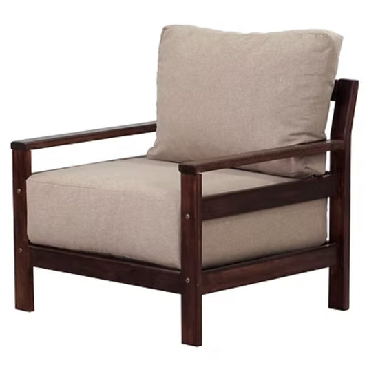 Patio 1 Seater Couch - Oak Biscuit