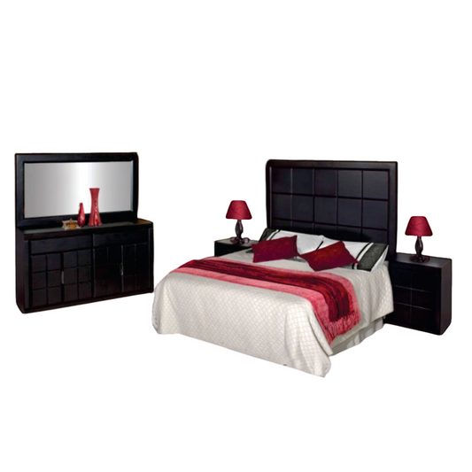 Porto 5 Piece Bedroom Suite - Queen Size