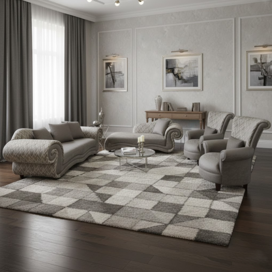 Premier 4 Piece Lounge Suite - Fabric