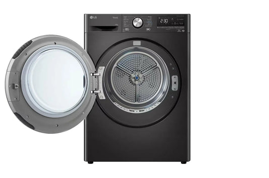 LG 10kg Heat Pump Tumble Dryer - Platinum Black - RH10V9ZV2W