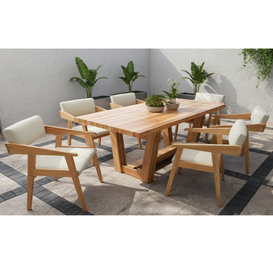 Tresle 7 Piece Patio Set