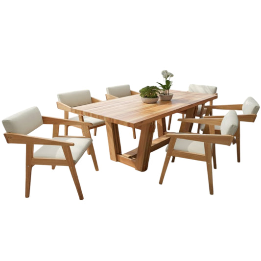 Tresle 7 Piece Patio Set