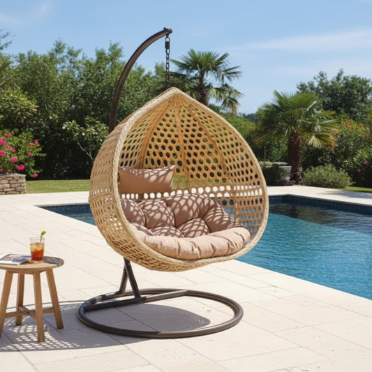 Large Patio Swing Brown - TY12