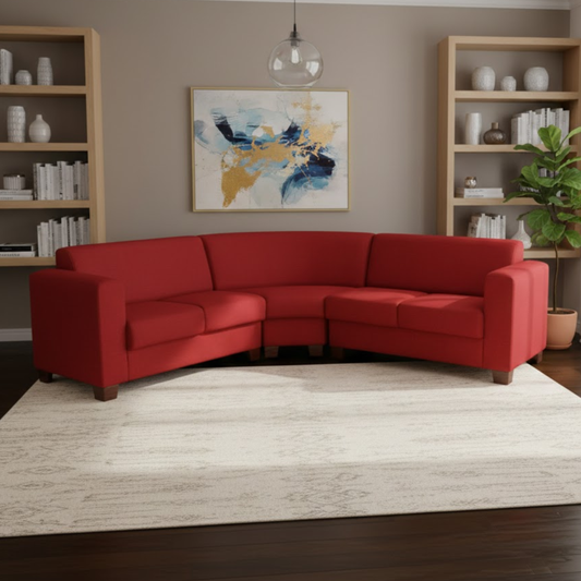 Veronica 3 Piece Corner Lounge Suite - Fabric