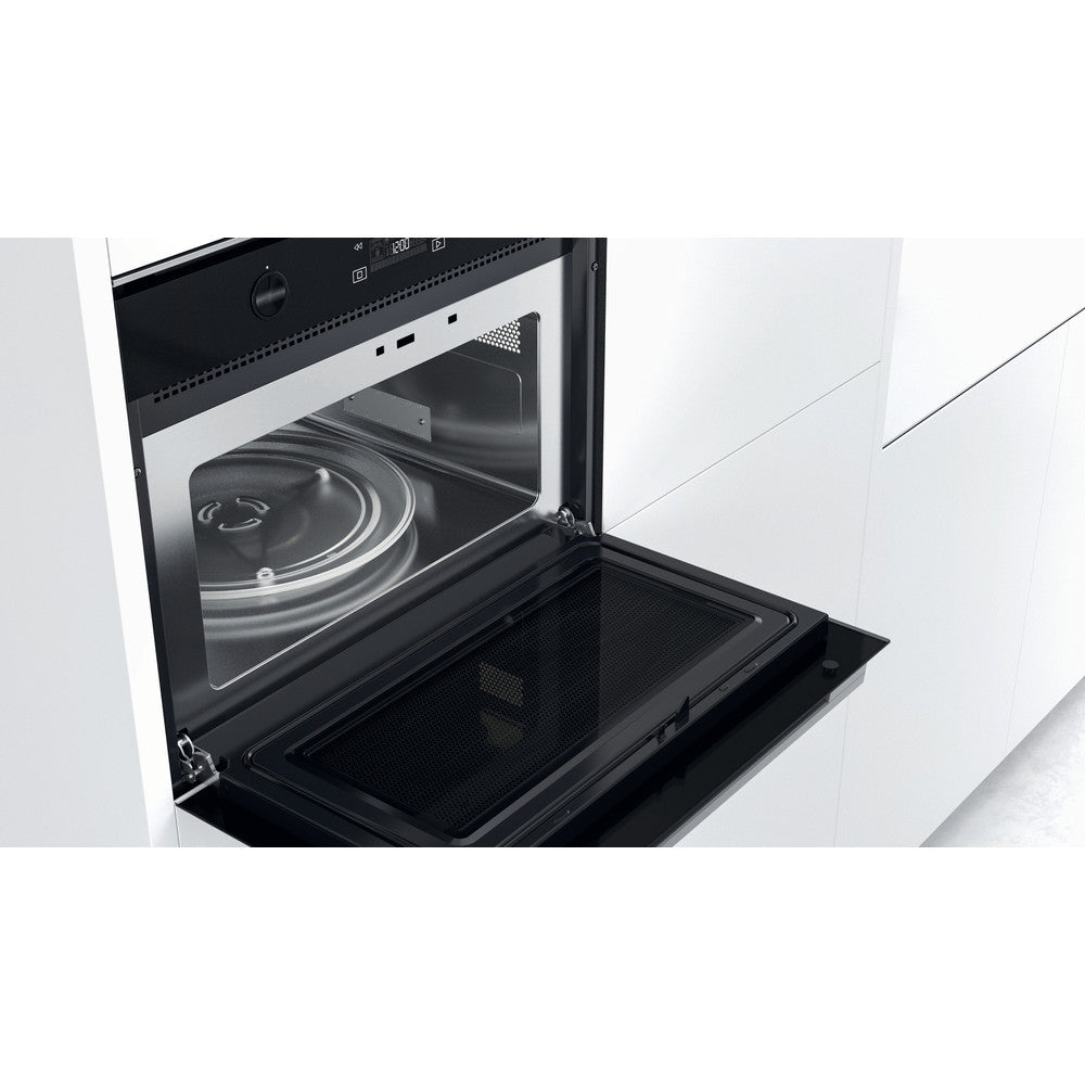Whirlpool 60cm Built In Microwave Oven 6th Sense - Stainless Steel - W7MW541SAF