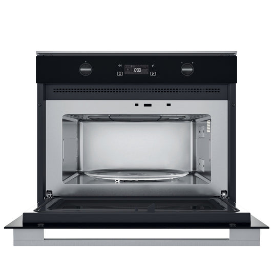 Whirlpool 60cm Built In Microwave Oven 6th Sense - Stainless Steel - W7MW541SAF